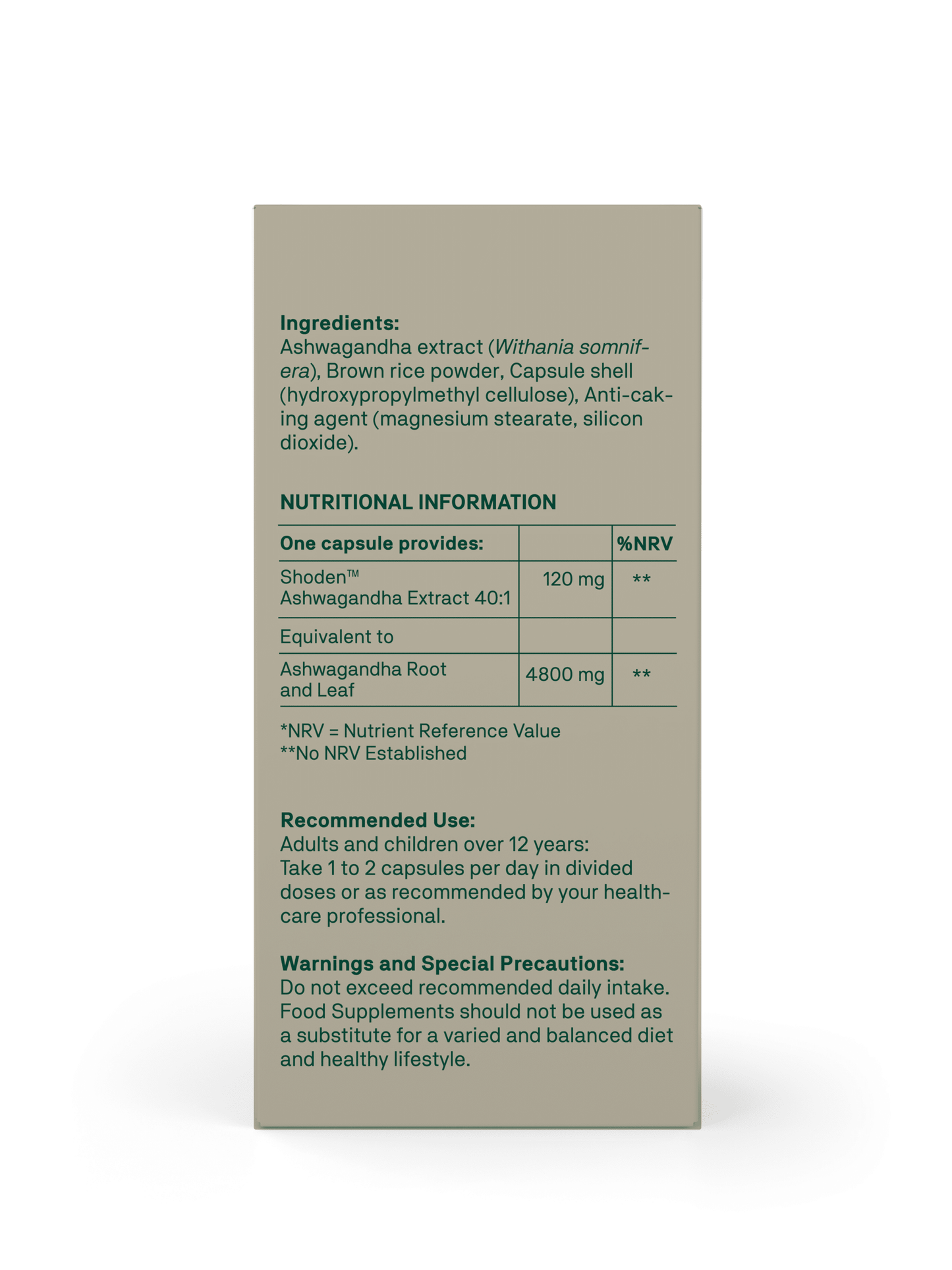 Ashwagandha Bioactive