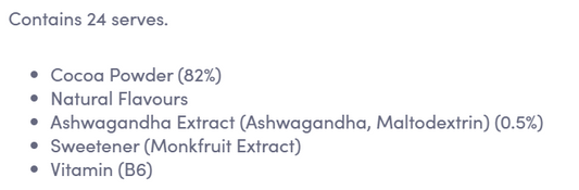 Hot Choc With Ashwagandha