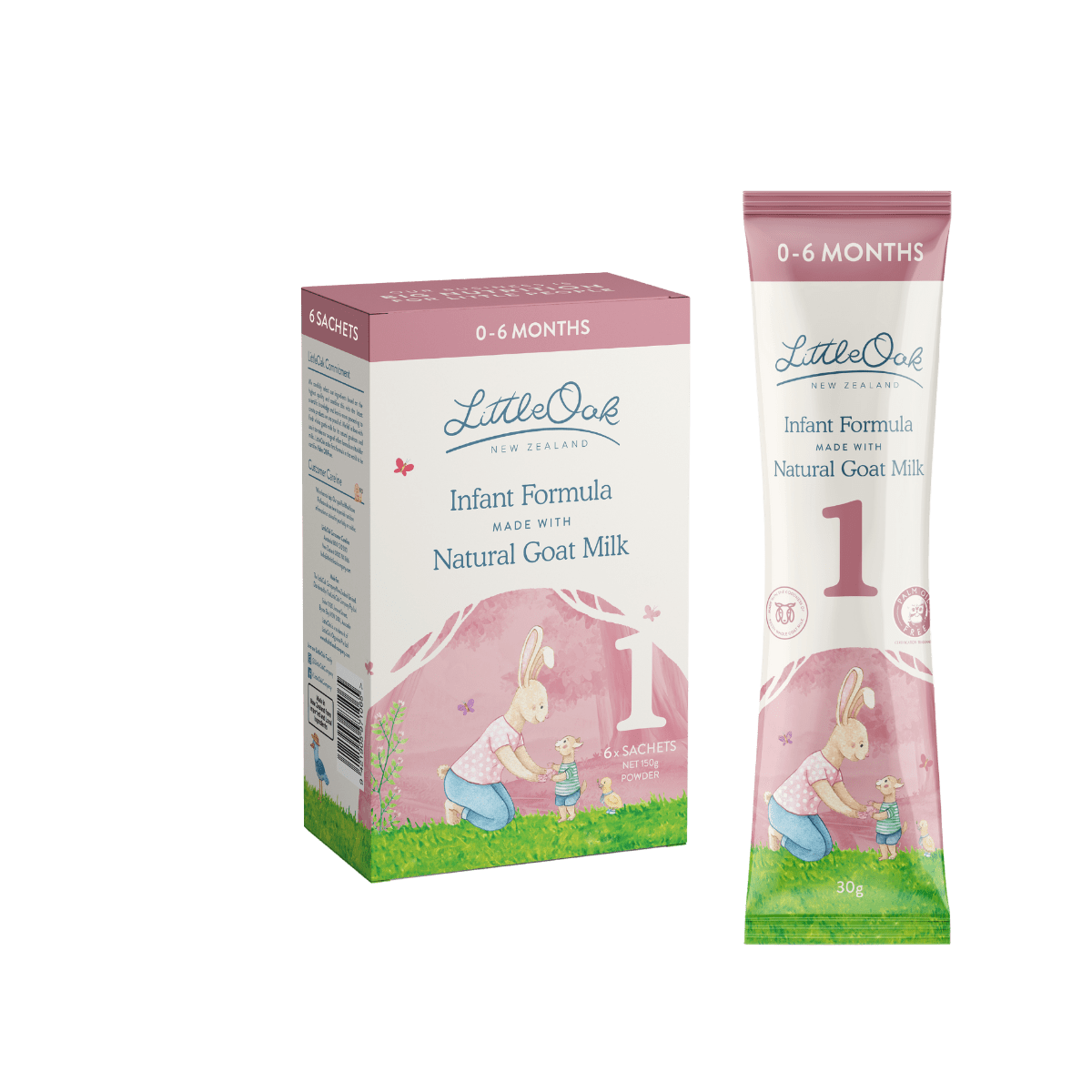 Natural Goat Milk: Baby & Toddler Formula Sachets