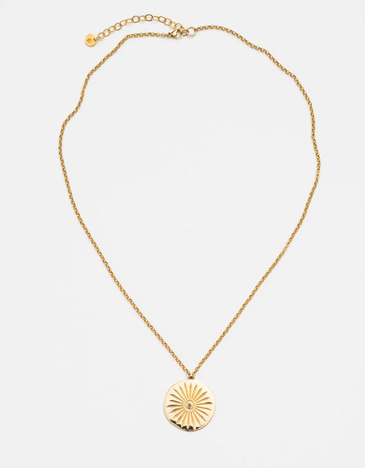 Ashoka Diamond Gold Necklace