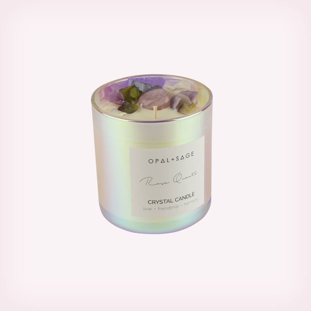 Rose Quartz Dream Jar Candle