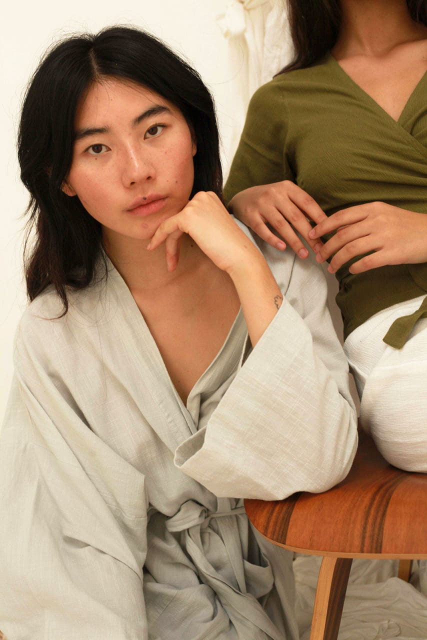 Miranda Unisex Cotton Kimono