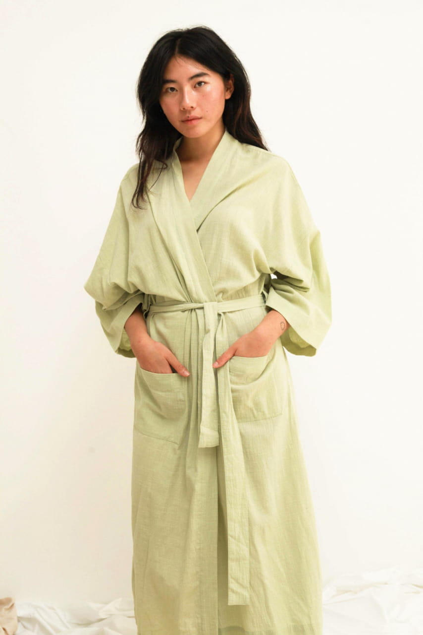 Miranda Unisex Cotton Kimono