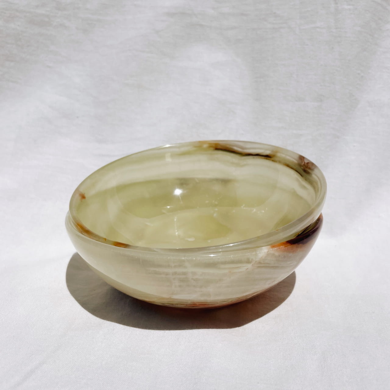 Green Calcite Bowl
